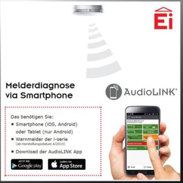 Détecteur de fumée EI650i AudioLINK