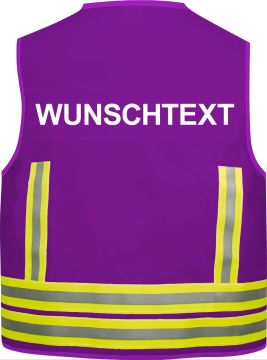 Kennzeichnungsweste Basic (Mit Individuellem Text) 2.0