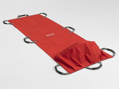 Rettungs- und Transporttuch RTPF, mit Fusssack