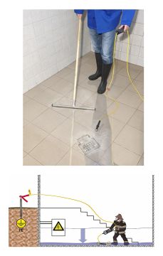 Spannungsprüfer für Hochwasser MultiSafe DSP-HW 2