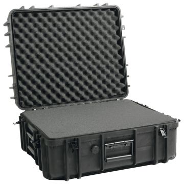 Uk Wasserdichter Rollkoffer Loadoutcase 1427, Schwarz, Mit Würfelschaum