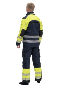 Pantalon Viking Tech bleu/jaune 