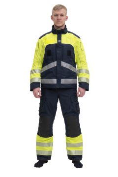 Pantalon Viking Tech bleu/jaune 