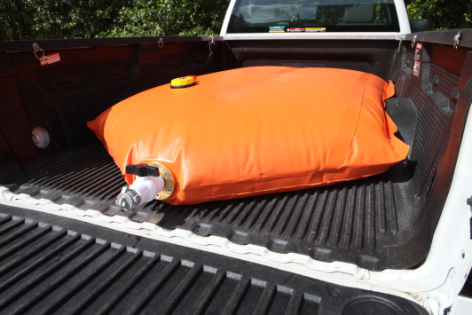 Transportabler Feuerlöschreserve auf Pick-up 400lt