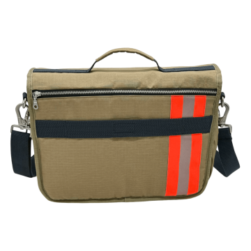 Schultertasche Dark Smoke Squad orange