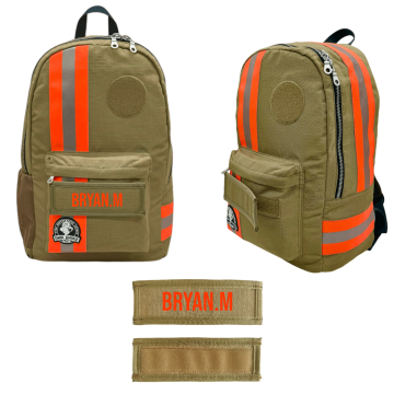 Rucksack Dark Smoke Backdraft orange