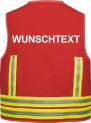 Kennzeichnungsweste Basic (Mit Individuellem Text) 2.0