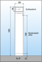 Garderobenschrank Typ A – C