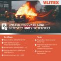 Couverture anti-feu VLITEX Premium M, dans sac de transport 