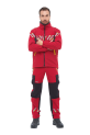 Veste softshell Courant ARK, rouge