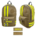 Sac à dos Dark Smoke Backdraft jaune