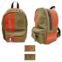 Sac à dos enfant Dark Smoke Backdraft orange