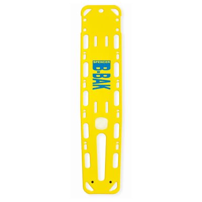 Spineboard Spencer B-Bak avec pinces, jaune